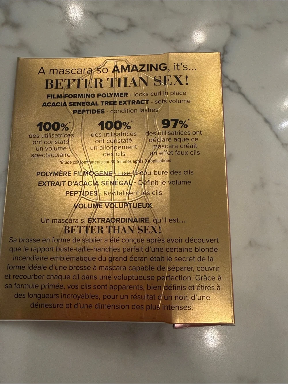 NWT Too Faced Better Than Sex Mascara - 0.17 oz